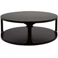 CFC Furniture Gimso Round Coffee Table, Alder