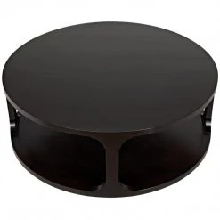 CFC Furniture Gimso Round Coffee Table, Alder