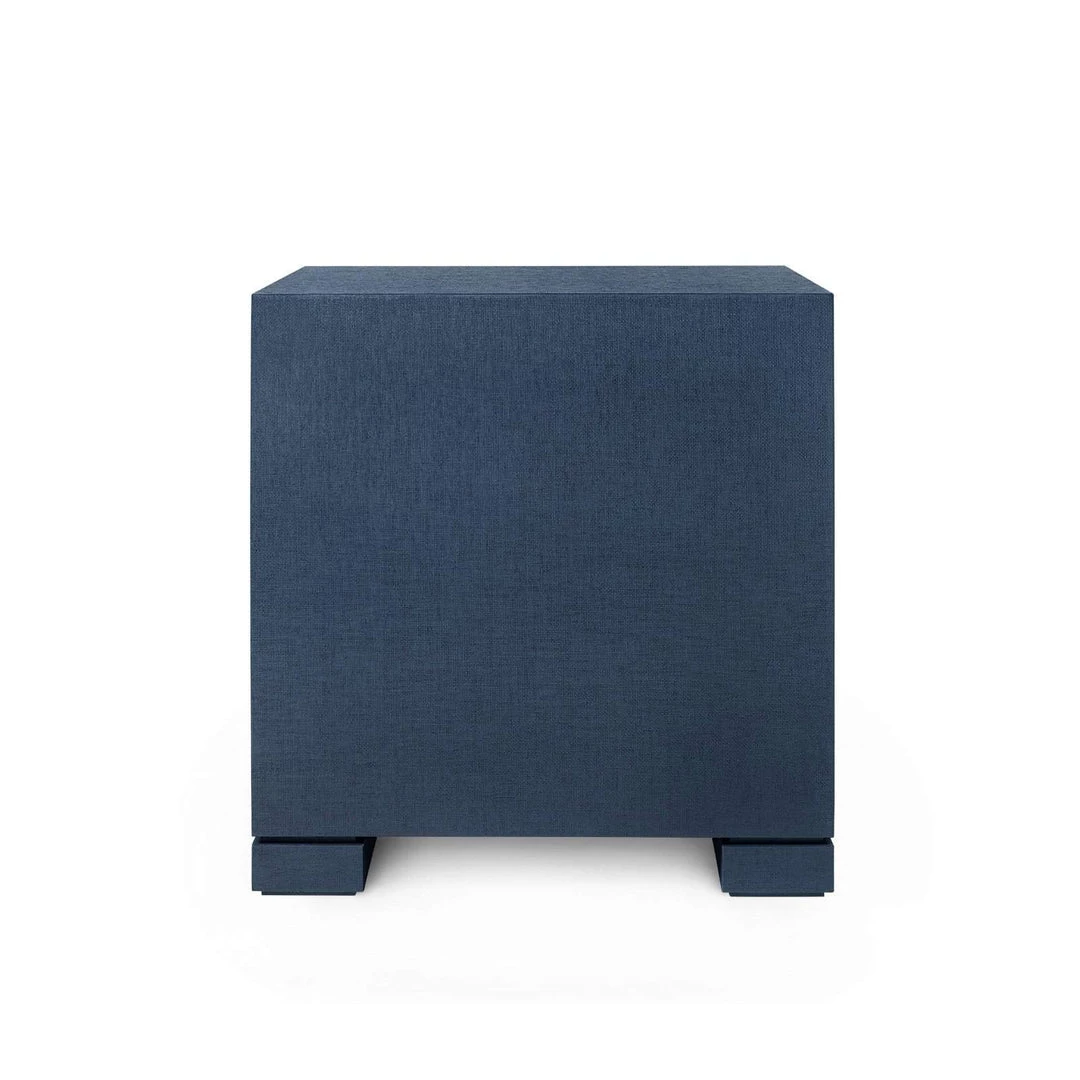 Bungalow 5 - Frances 2-Drawer Side Table In Navy Blue