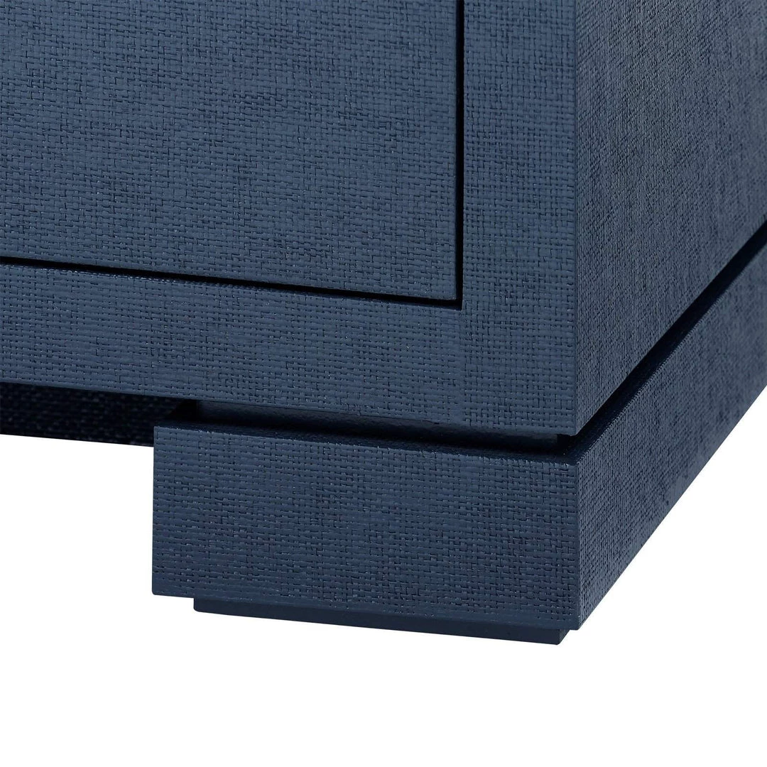 Bungalow 5 - Frances 2-Drawer Side Table In Navy Blue