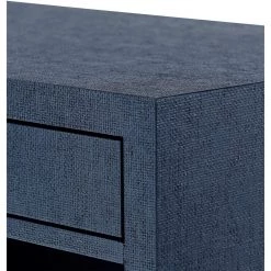 Bungalow 5 - Frances 2-Drawer Side Table In Navy Blue