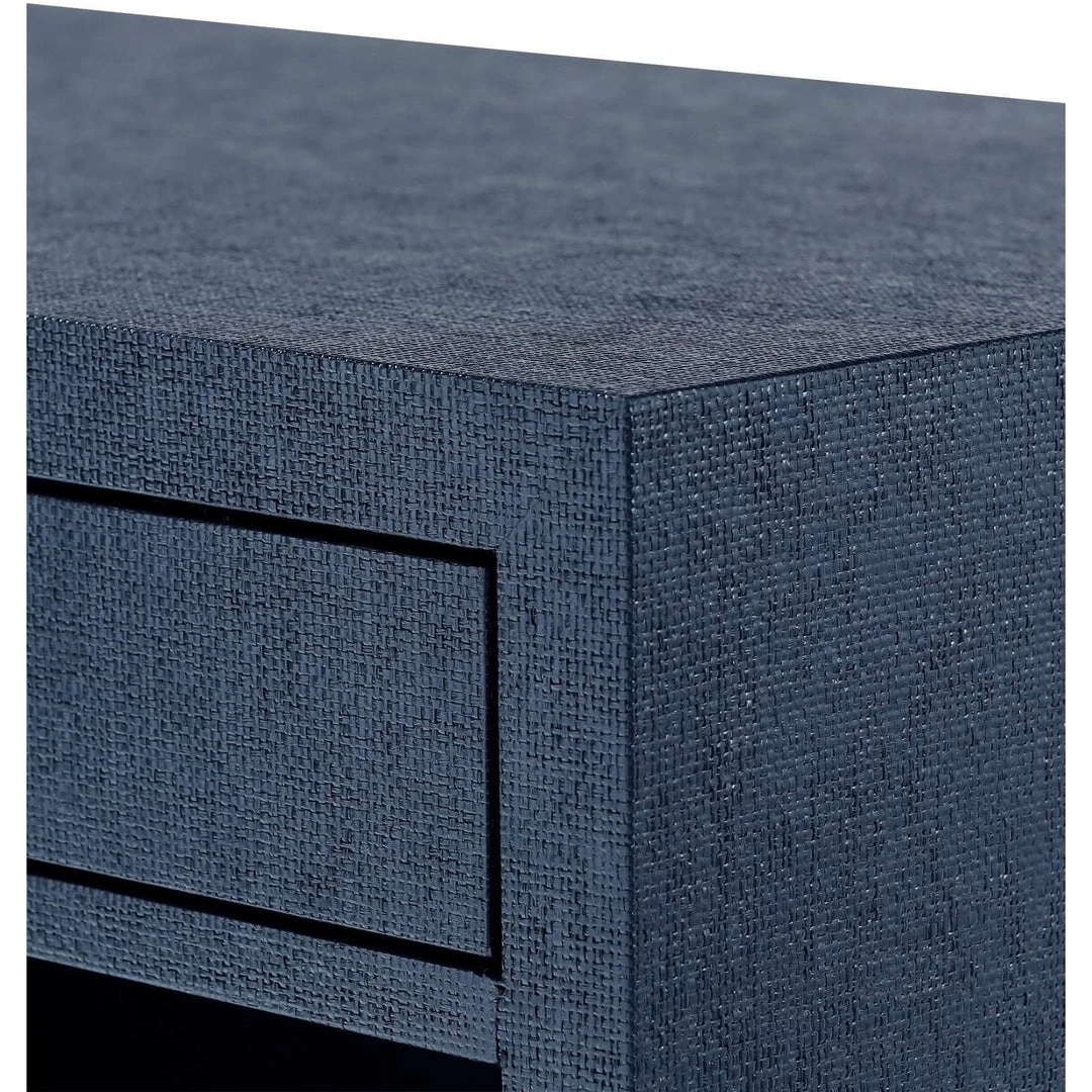 Bungalow 5 - Frances 2-Drawer Side Table In Navy Blue