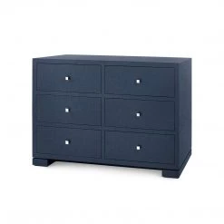 Bungalow 5 - Frances Extra Large 6-Drawer In Navy Blue