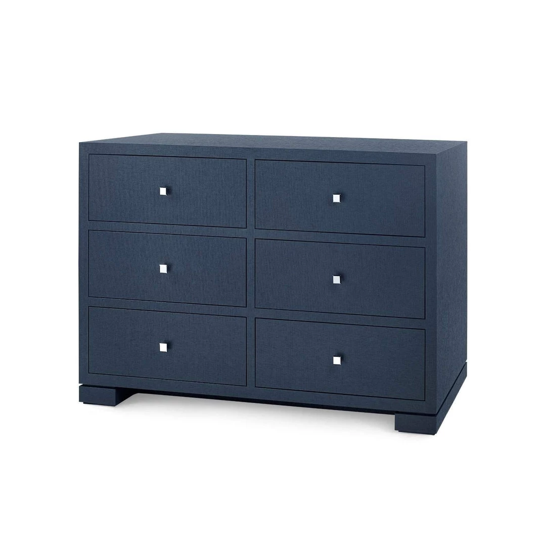 Bungalow 5 - Frances Extra Large 6-Drawer In Navy Blue