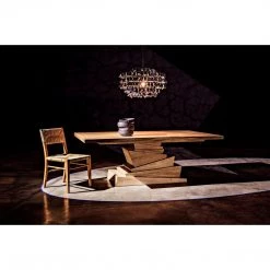 Dining Chairs Noir Furniture Faley Chair, Teak