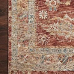 Loloi Rugs Gaia Rugs By Loloi - GAA-01 Gold / Brick