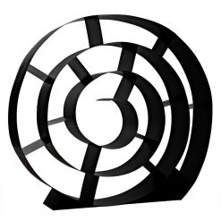 Noir Furniture Sofas Noir James Metal Shelving, Black Metal