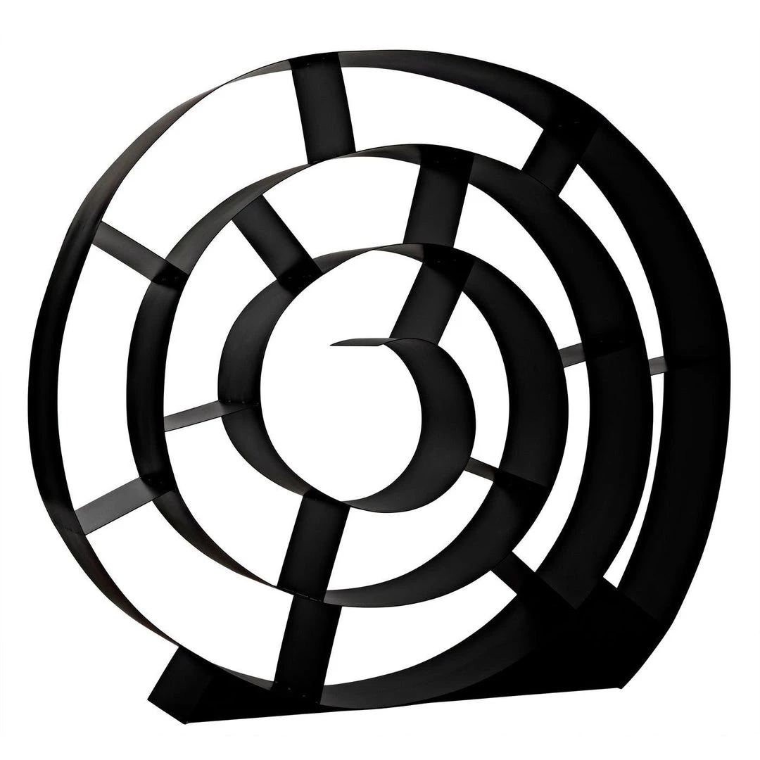 Noir Furniture Sofas Noir James Metal Shelving, Black Metal