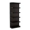 Noir Furniture Bookcases Noir Dido Bookcase, Black Metal