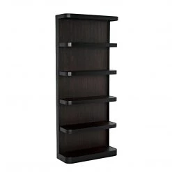 Noir Furniture Bookcases Noir Dido Bookcase, Black Metal