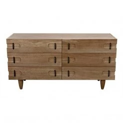 Noir Furniture Buffets Noir David Sideboard, Washed Walnut