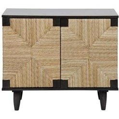 Noir Furniture Noir Brook 2 Door Sideboard, Pale