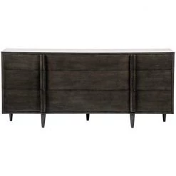 Noir Furniture Noir Morten 9 Drawer Dresser, Pale Dressers