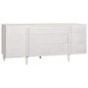Noir Furniture Noir Morten 9 Drawer Dresser, White Wash Dressers