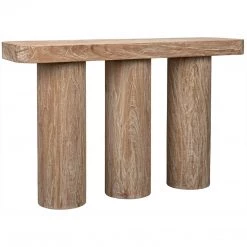 Noir Furniture Accent Tables Noir Sonata Console, Distressed Mindi