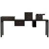 Noir Furniture Noir Camille Sideboard, Ebony Walnut Buffets