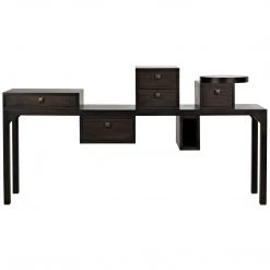 Noir Furniture Noir Camille Sideboard, Ebony Walnut Buffets