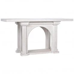 Noir Furniture Noir Parcival Console, White Wash Accent Tables