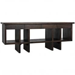Noir Furniture Noir Kirill Console, Ebony Walnut Sofas