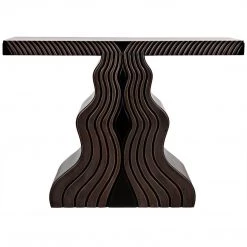 Noir Furniture Noir Ray Console, Pale Accent Tables
