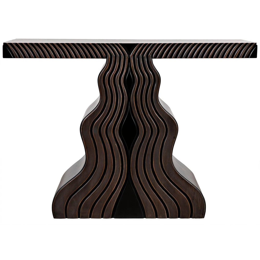 Noir Furniture Noir Ray Console, Pale Accent Tables