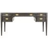 Noir Furniture Noir Africa Desk, Pale