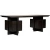 Noir Furniture Noir Bridge Desk, Ebony Walnut