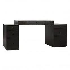 Noir Furniture Noir Bauhaus Desk, Pale