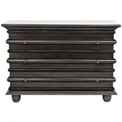 Noir Furniture Noir Ascona Small Chest, Pale