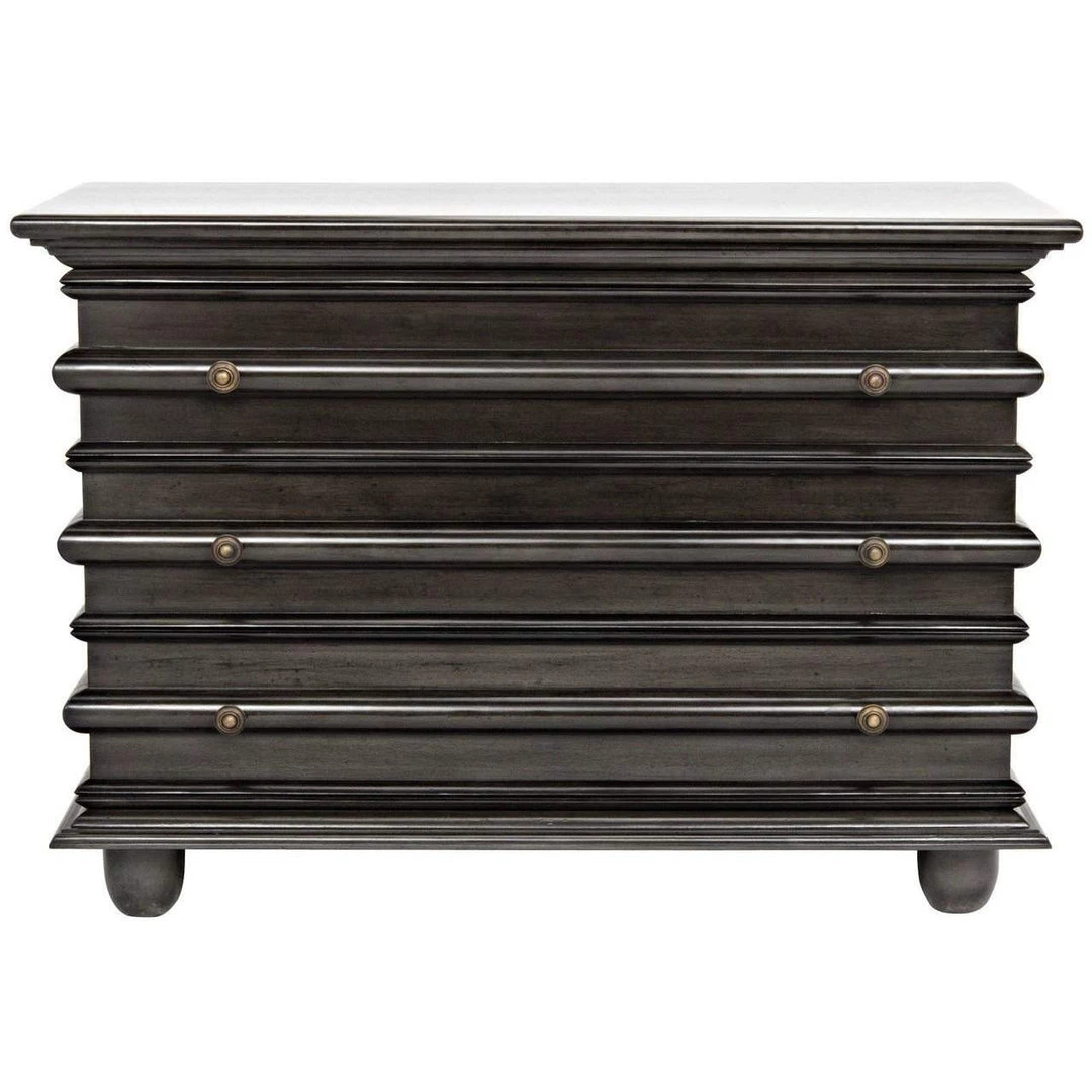 Noir Furniture Noir Ascona Small Chest, Pale
