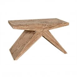 Noir Furniture Noir Anais Stool, Distressed Mindi