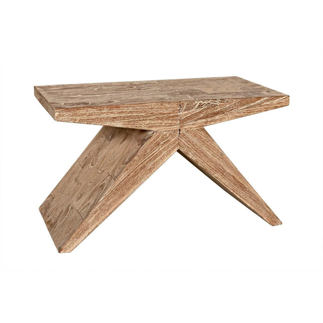 Noir Furniture Noir Anais Stool, Distressed Mindi