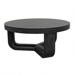 Coffee Tables Noir Furniture Joel Coffee Table, Cinder Black