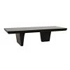 Noir Furniture Noir Ward Coffee Table, Hand Rubbed Black
