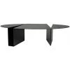 Noir Furniture Noir Minerva Coffee Table, Black Steel Coffee Tables