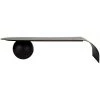 Noir Furniture Noir Rosario Coffee Table, Black Steel