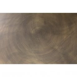 Noir Furniture Dixon Coffee Table, Steel With Aged Brass Finish Coffee Tables