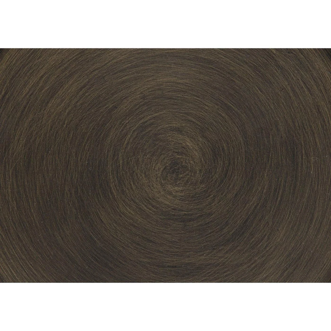 Noir Furniture Accent Tables Noir Tini Side Table, Metal With Aged Brass Finish