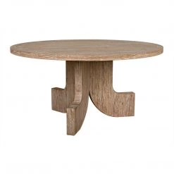 Noir Furniture Noir Siddhartha Dining Table, Distressed Mindi