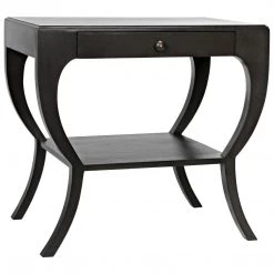 Noir Furniture Accent Tables Noir Maude Side Table, Pale