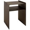 Noir Furniture Accent Tables Noir Cyrus Side Table, Aged Brass