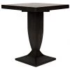 Noir Furniture Noir Paloma Side Tabe, Ebony Walnut
