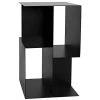 Noir Furniture Noir Memento Side Table, Black Steel Accent Tables