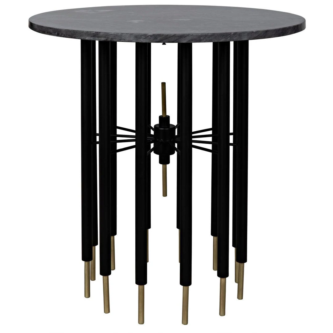 Noir Furniture Accent Tables Noir Barcini Side Table