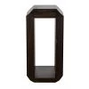 Noir Furniture Noir Theodora Side Table, Ebony Walnut Accent Tables
