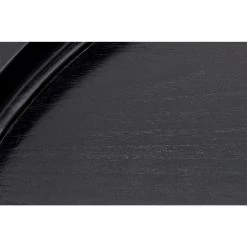 Noir Furniture Gavin Side Table, Hand Rubbed Black Accent Tables