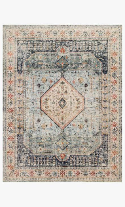Loloi Rugs Joanna Gaines Graham Rug Collection - GRA-03 Blue/Ant.Ivory