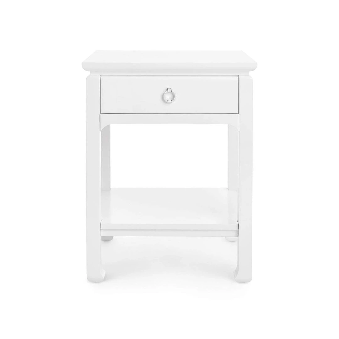Bungalow 5 - Harlow 1-Drawer Side Table In White