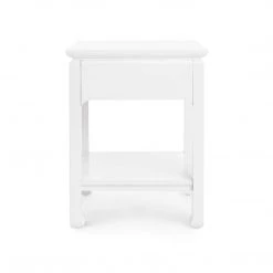 Bungalow 5 - Harlow 1-Drawer Side Table In White