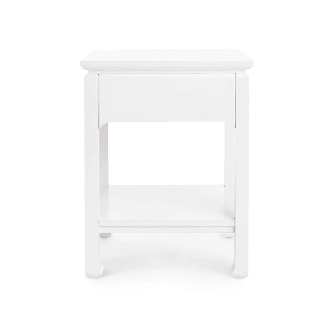 Bungalow 5 - Harlow 1-Drawer Side Table In White
